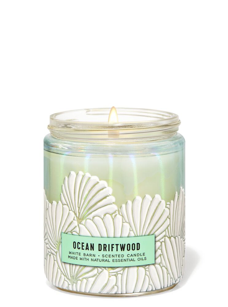 Ocean Driftwood Single Wick Candle Single Wick Candle