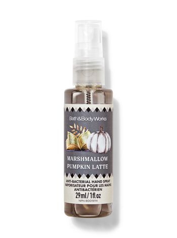 Marshmallow Pumpkin Latte Hand Sanitizer Spray Hand Sanitizer Spray