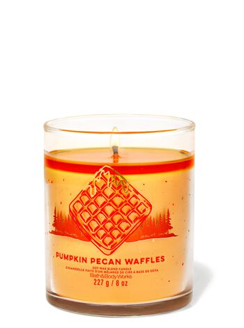 Pumpkin Pecan Waffles Signature Single Wick Candle Single Wick Candle