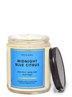 Midnight Blue Citrus Single Wick Candle image number null