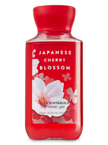Japanese Cherry Blossom Travel Size Shower Gel Travel Size Shower Gel