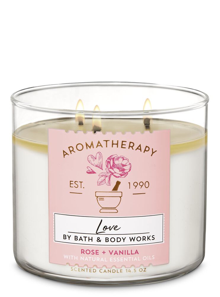 Rose Vanilla 3-Wick Candle 3-Wick Candle