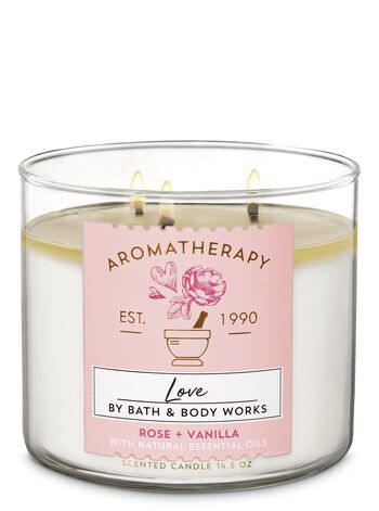 Rose Vanilla 3-Wick Candle 3-Wick Candle