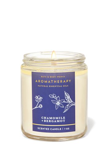 Chamomile Bergamot Single Wick Candle Single Wick Candle