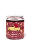 Frosted Cranberry Single Wick Candle image number null