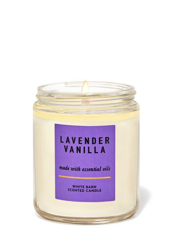 Lavender Vanilla Single Wick Candle Single Wick Candle