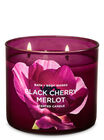 BLACK CHERRY MERLOT 3-Wick Candle image number null