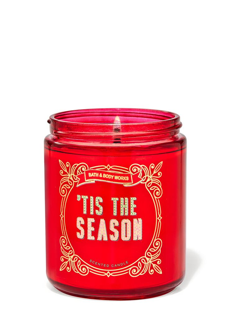 Tis the Season Single Wick Candle Single Wick Candle