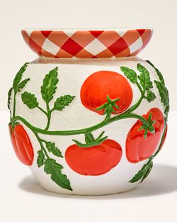 Tomato Vine Pedestal 3-Wick Candle Holder image number null