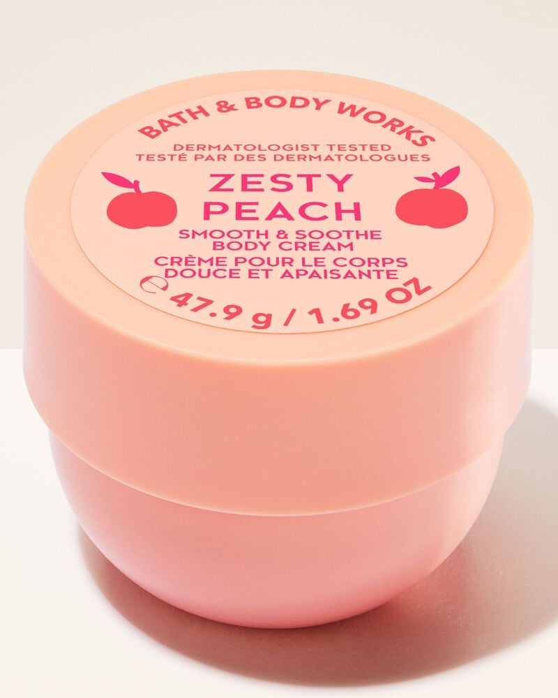 Zesty Peach Travel Size Smooth & Soothe Body Cream Travel Size Smooth & Soothe Body Cream
