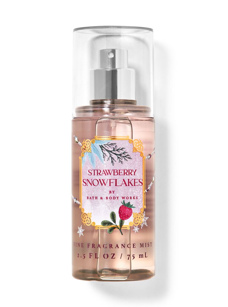 Strawberry Snowflakes Travel Size Fine Fragrance Mist Travel Size Fine Fragrance Mist