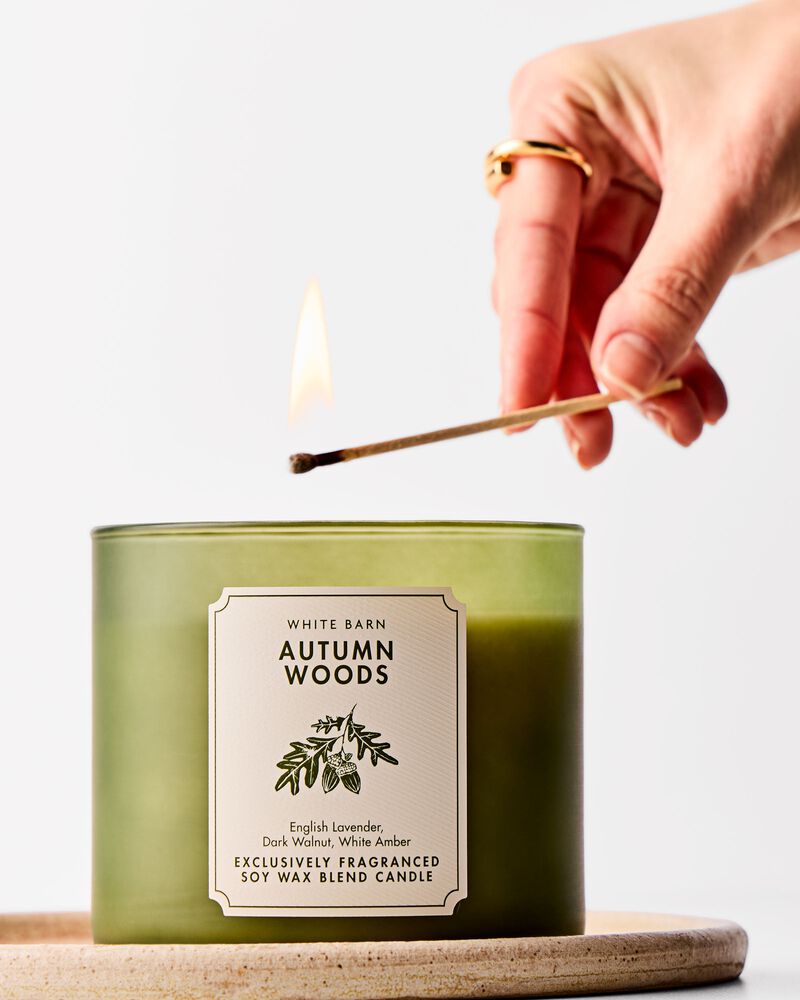 Autumn Woods 3-Wick Candle 3-Wick Candle