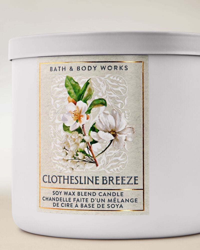 Clothesline Breeze 3-Wick Candle 3-Wick Candle