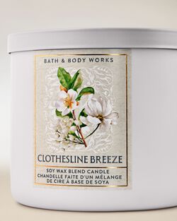 Clothesline Breeze 3-Wick Candle image number null
