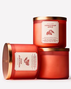 Honeycrisp Apple 3-Wick Candle image number null