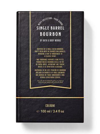 Single Barrel Bourbon Cologne Cologne