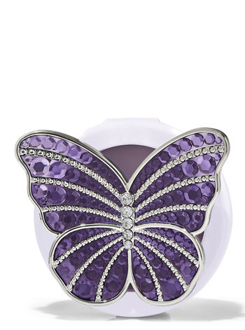 Gemstone Butterfly Visor Clip Car Fragrance Holder