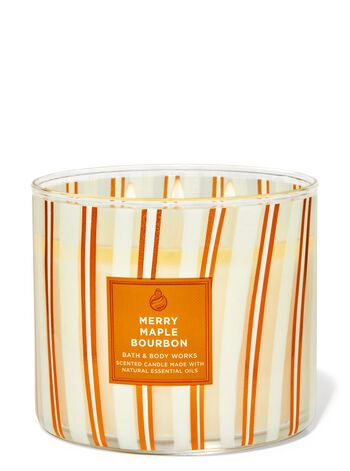 Merry Maple Bourbon 3-Wick Candle 3-Wick Candle