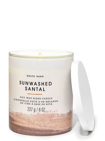 Sun-Washed Santal Single Wick Candle Single Wick Candle