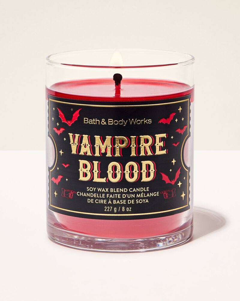 Vampire Blood Single Wick Candle Single Wick Candle