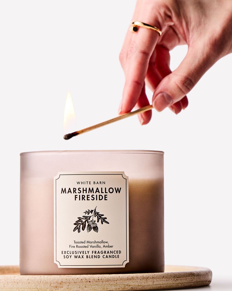 Marshmallow Fireside 3-Wick Candle 3-Wick Candle