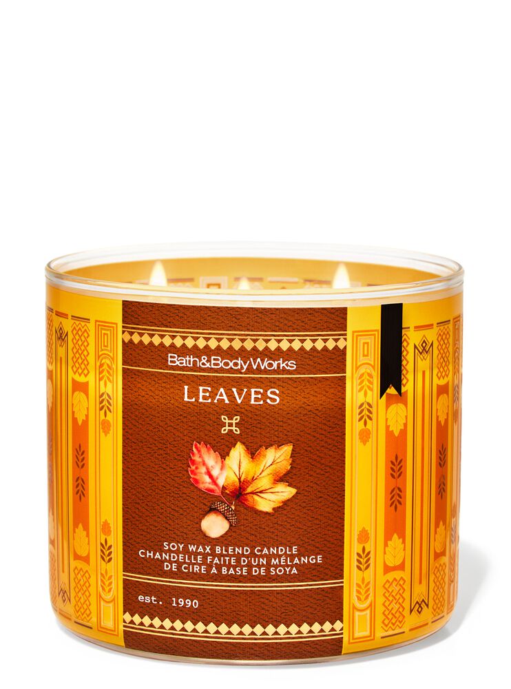 Leaves 3-Wick Candle 3-Wick Candle