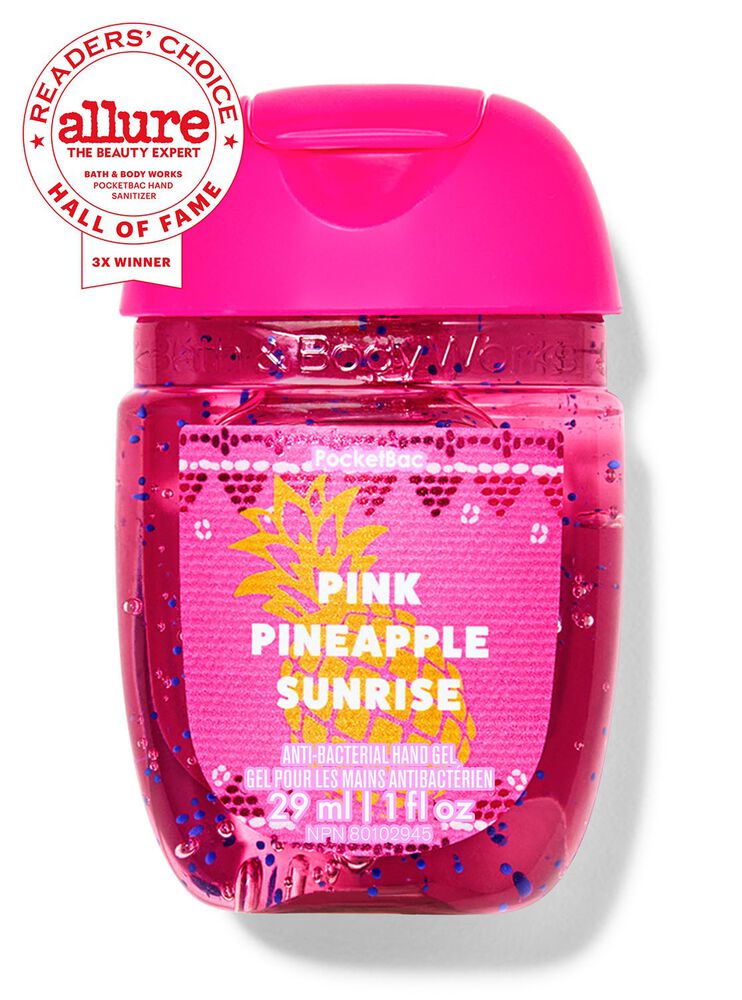 Pink Pineapple Sunrise PocketBac Hand Sanitizer PocketBac Hand Sanitizer