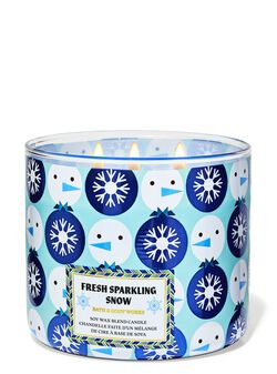 Fresh Sparkling Snow 3-Wick Candle Fresh Sparkling Snow 3-Wick Candle