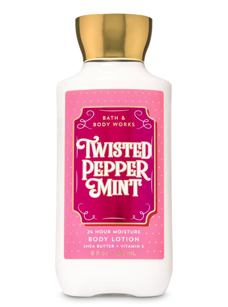 Twisted Peppermint Body Lotion Super Smooth Body Lotion