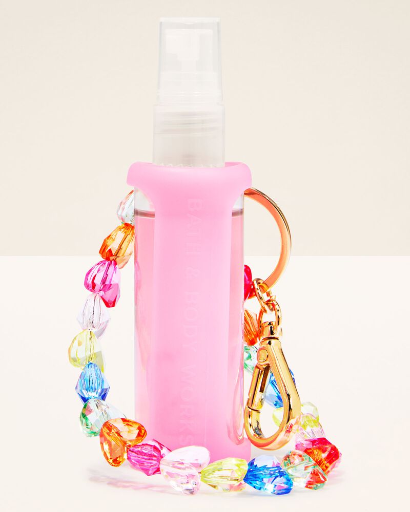 Pink Wristlet Hand Sanitizer Spray Holder Hand Sanitizer Spray Holder