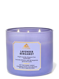 Lavender Bergamot 3-Wick Candle