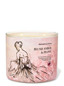 Blush Amber & Peony 3-Wick Candle Blush Amber & Peony 3-Wick Candle
