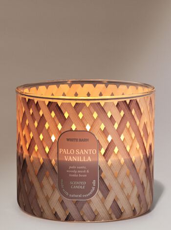 Palo Santo Vanilla 3-Wick Candle 3-Wick Candle
