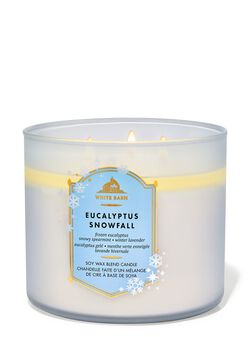Eucalyptus Snowfall 3-Wick Candle