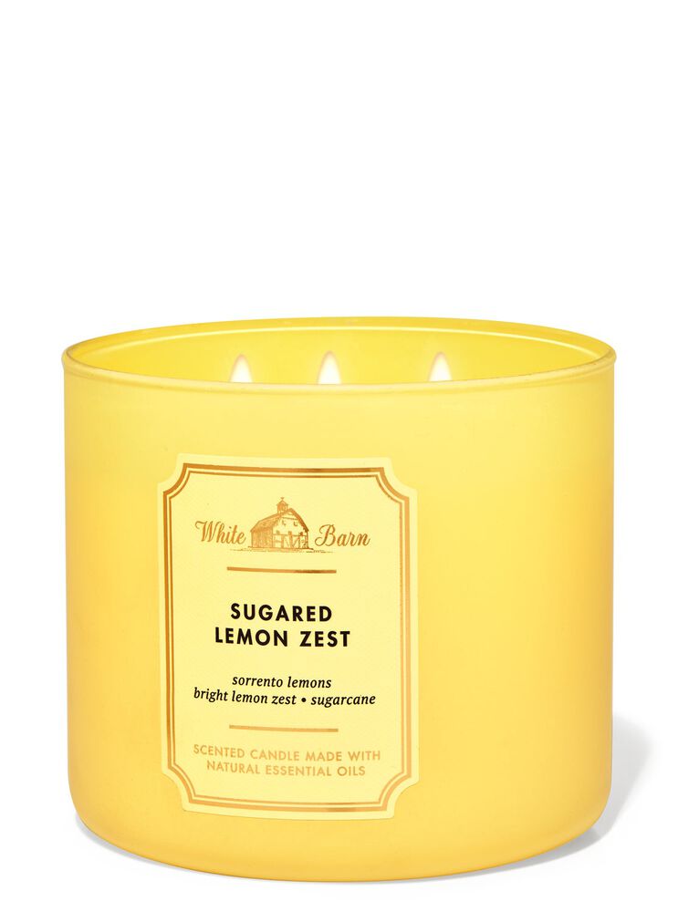 Sugared Lemon Zest 3-Wick Candle 3-Wick Candle