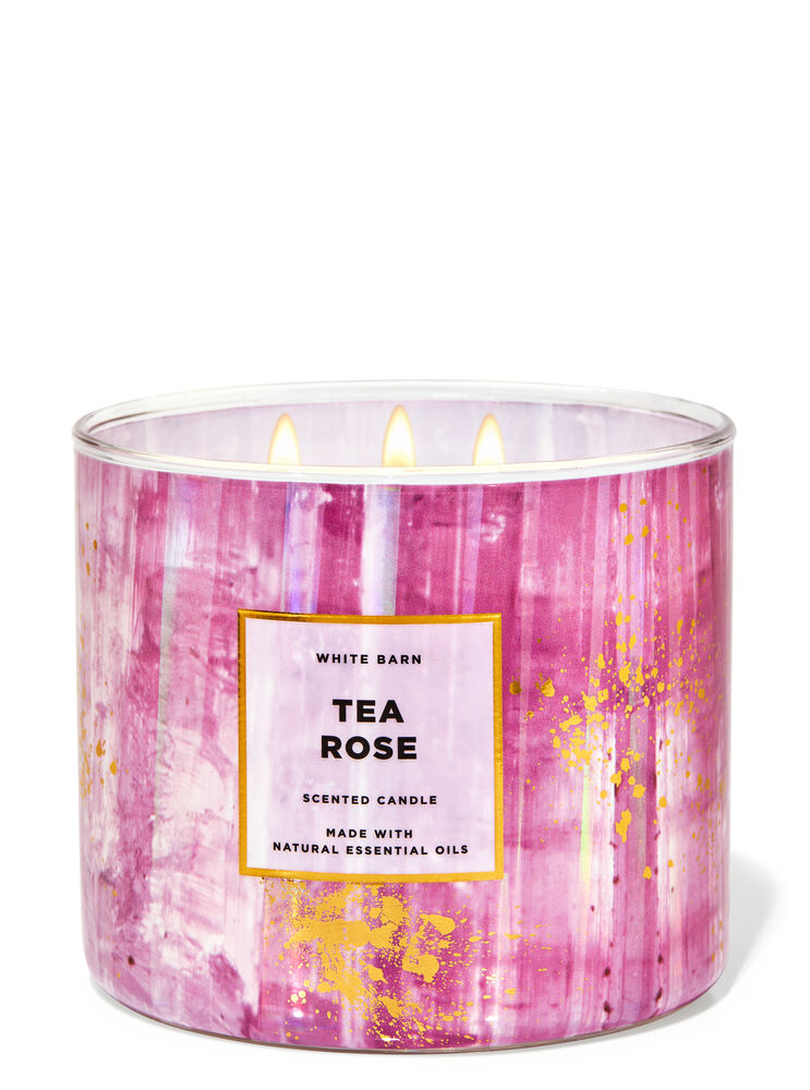 Tea Rose 3-Wick Candle 3-Wick Candle