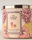 Pink Pineapple Sunrise 3-Wick Candle image number null