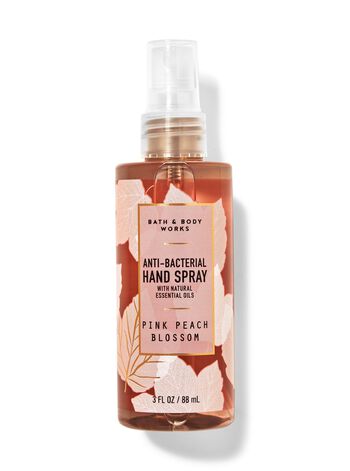 Pink Peach Blossom Hand Sanitizer Spray Hand Sanitizer Spray