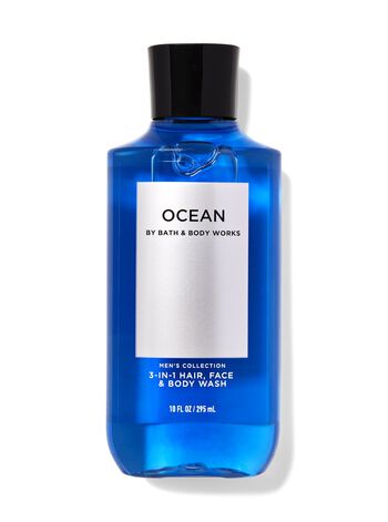 Ocean Body Wash & Shower Gel 3-in-1 Hair, Face & Body Wash