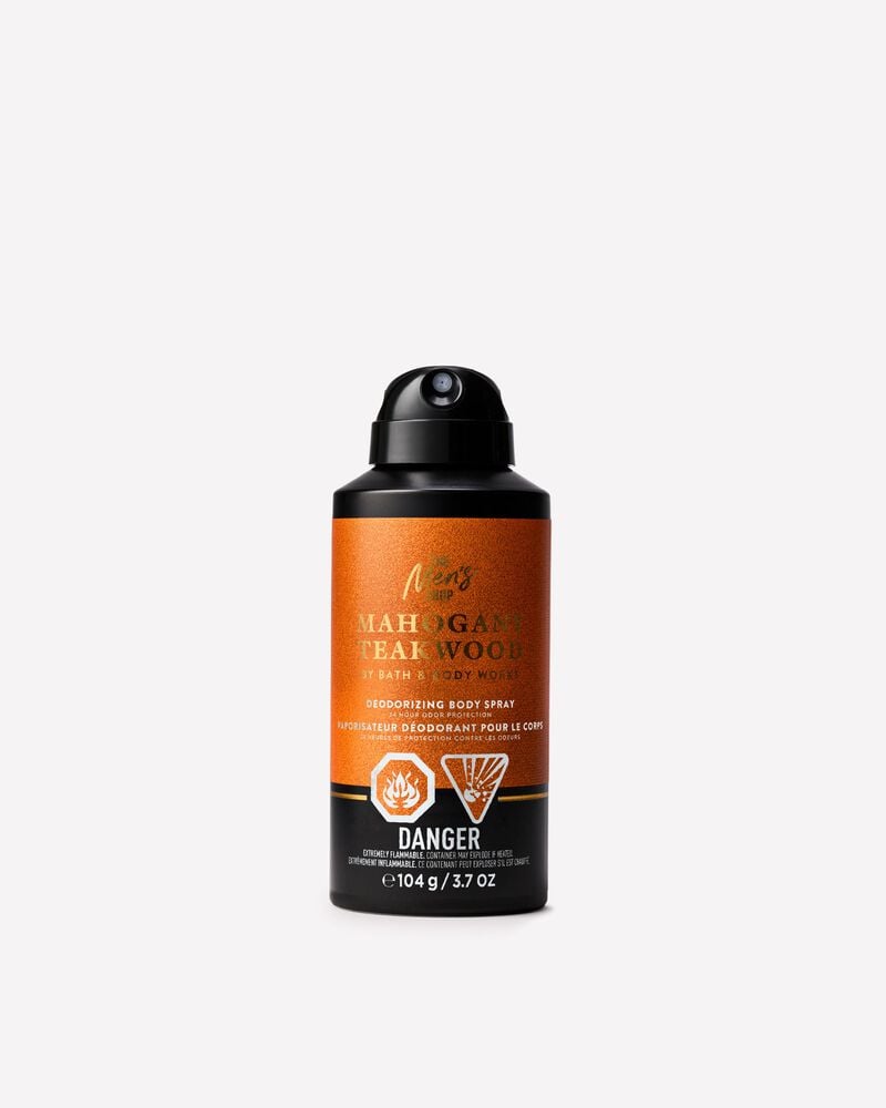 Mahogany Teakwood Deodorizing Body Spray Deodorizing Body Spray