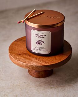 Raspberry Mimosa 3-Wick Candle image number null