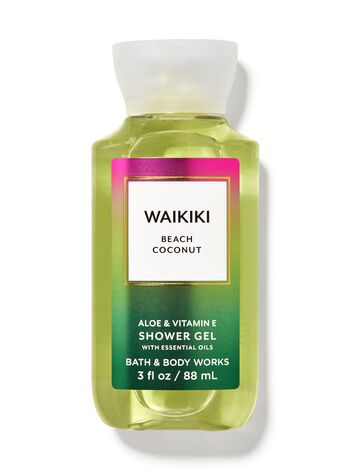 Waikiki Beach Coconut Travel Size Shower Gel Travel Size Shower Gel
