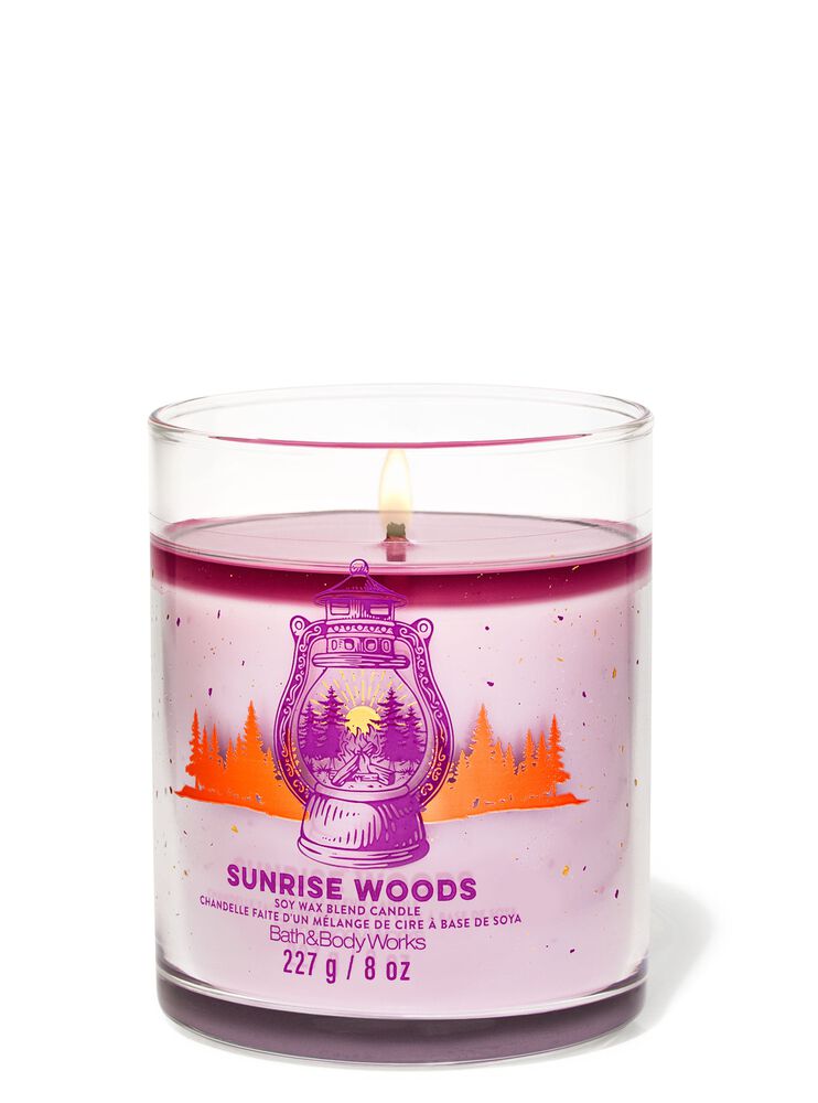 Sunrise Woods Signature Single Wick Candle Single Wick Candle