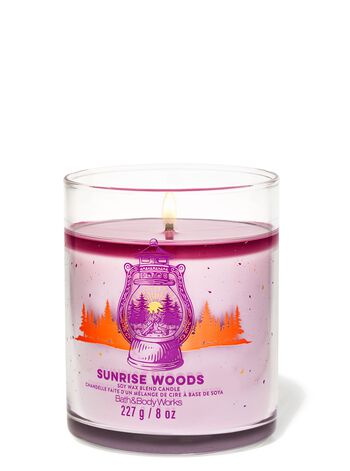 Sunrise Woods Signature Single Wick Candle Single Wick Candle