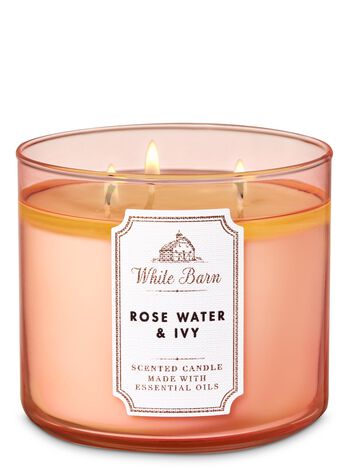 Rose Water & Ivy 3-Wick Candle 3-Wick Candle