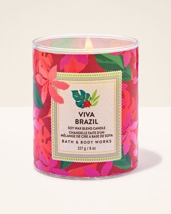 Viva Brazil Single Wick Candle Single Wick Candle