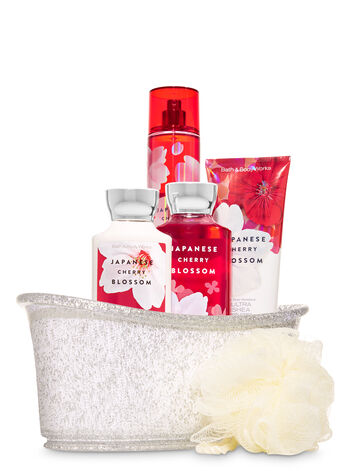 Japanese Cherry Blossom Bathtub Gift Set Gift Set