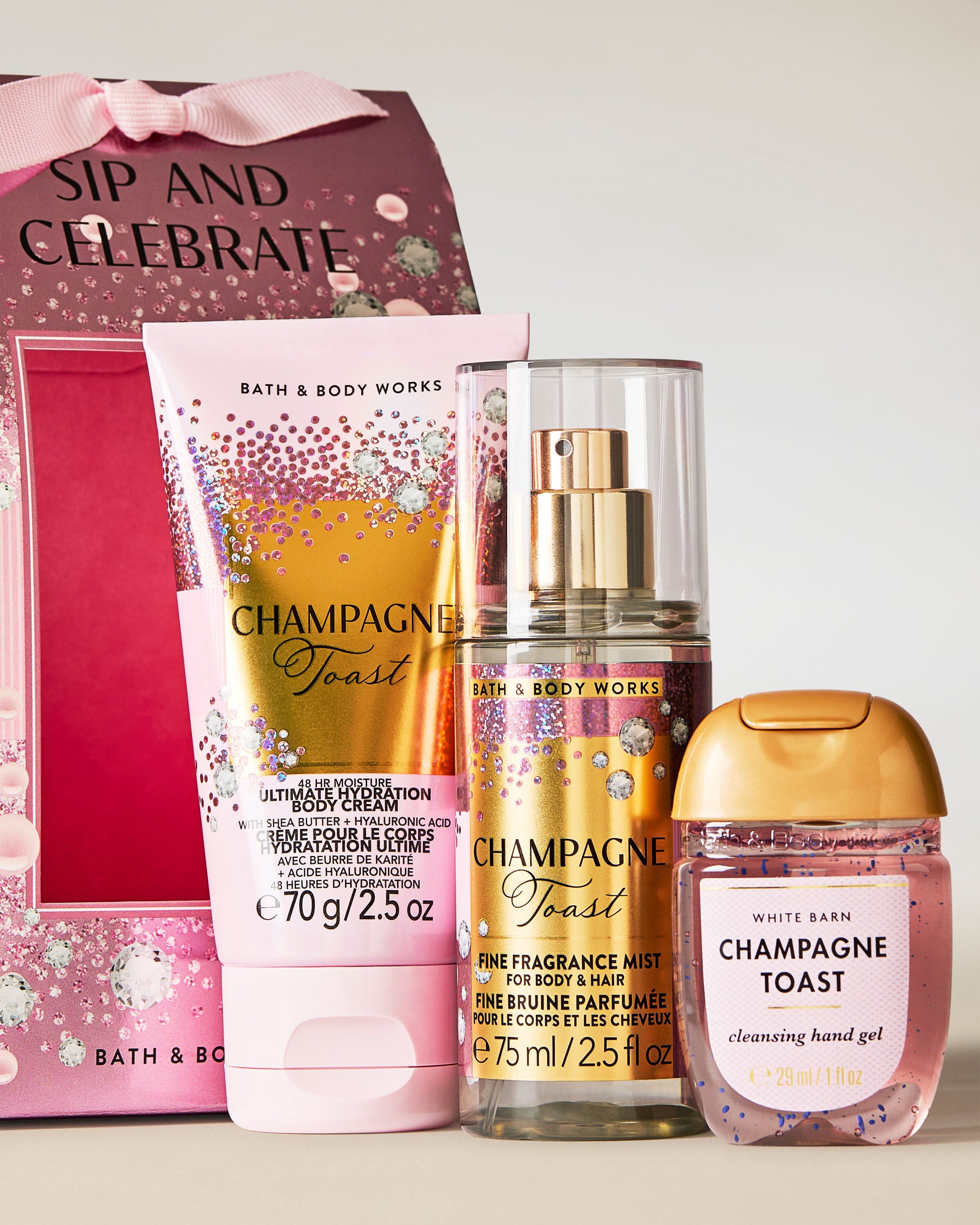 Shop Champagne Toast Gift Set | Bath & Body Works Australia
