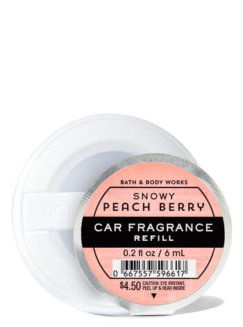 Snowy Peach Berry Car Fragrance Refill Car Fragrance Refill
