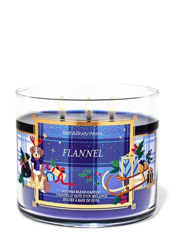 Flannel 3-Wick Candle 3-Wick Candle